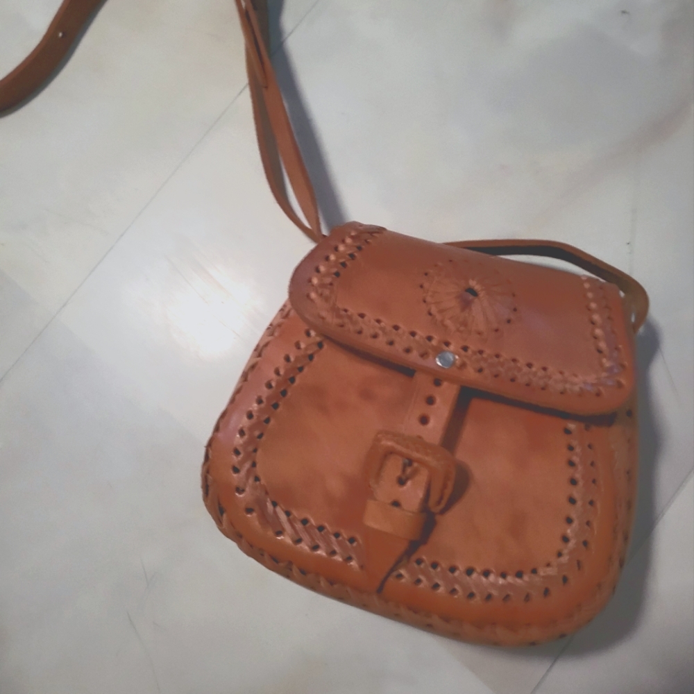 Leather crossbody  bag NWT